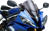 Puig Hi-Tech Parts 4635F Race Windscreen - 13-3/4" - Dark Smoke - YZF-R6 | Street