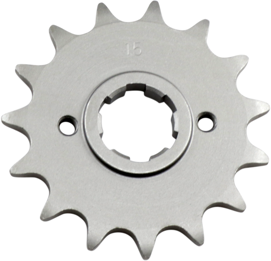PARTS UNLIMITED K22-2504C Countershaft Sprocket - 15 Tooth - Honda | Adventure/Off-Road