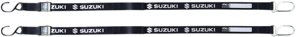 FACTORY EFFEX 22-45482 Tie-Downs - Black - Suzuki | Off-Road