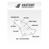 SADDLEMEN Seat - Explorer™ - Without Backrest - Stitched - Black - FLSTC '06-'17 800-23-0291