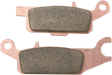 SBS Sintered Rear Left Brake Pads - 852SI (Yamaha Grizzly FI 4x4 Auto / Grizzly / YFM 550 Grizzly 2007–2025)