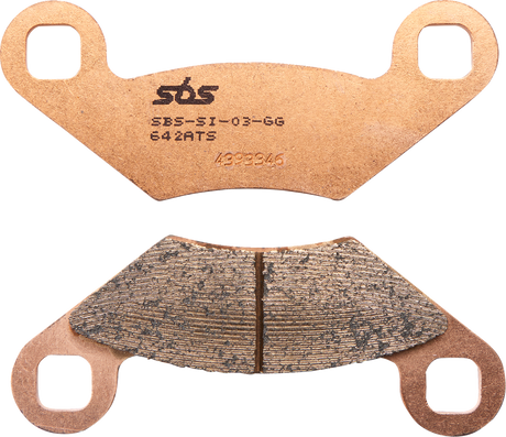SBS Sintered Brake Pads - 642ATS (Polaris Sportsman 570 / Sportsman 500 HO / Sportsman 570 Touring 2002–2019)