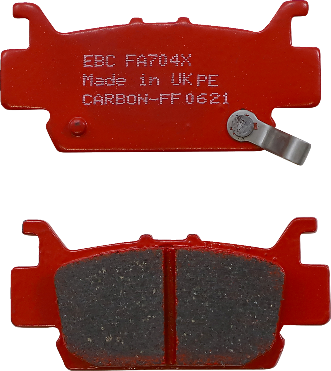 EBC FA Series Organic Base Rear Right Brake Pads - FA704X (Honda Pioneer 1000 / Talon 1000R / Pioneer 1000 4x4 2016–2023)
