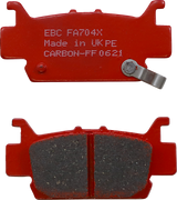 EBC FA Series Organic Base Rear Right Brake Pads - FA704X (Honda Pioneer 1000 / Talon 1000R / Pioneer 1000 4x4 2016–2023)