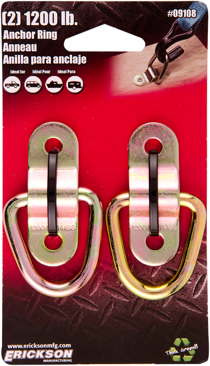 Erickson 09108 Wire Flip Anchor - 1200 LB | Adventure/ATV/UTV