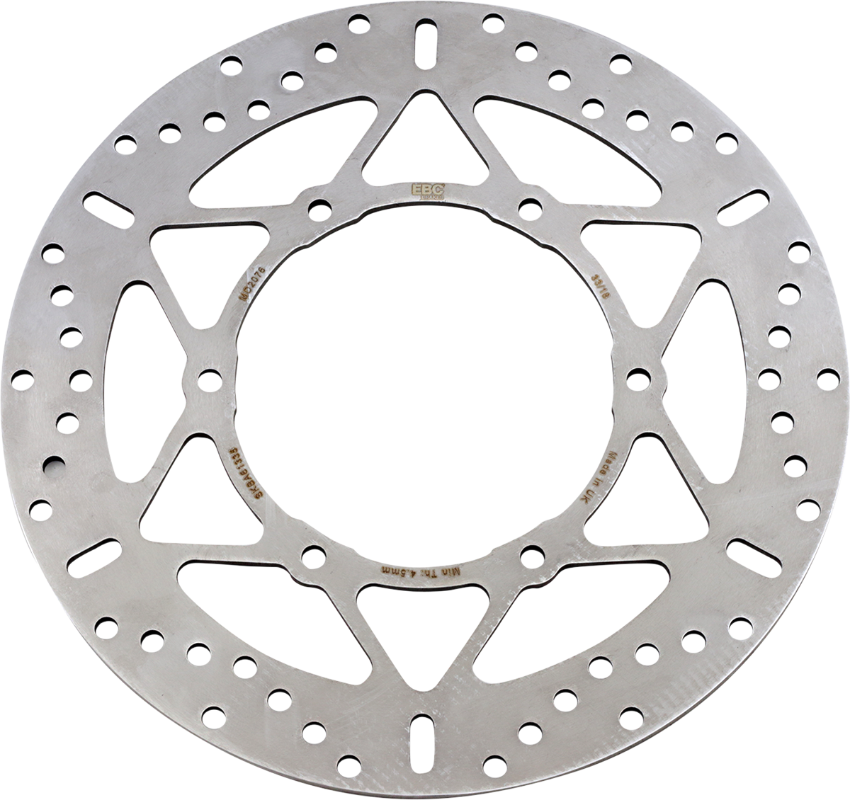 EBC MD Series Pro-Lite Brake Rotor, Front - MD2076 (Yamaha XVS 650 V-Star Custom / V Star Classic / V Star 1100 Custom 1984–2018)