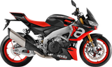 STOMPGRIP 55-14-0180B Tank Grips - Icon - Black - Aprilia - RSV4/Tuono '21-'25 | Street