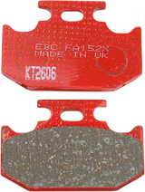 EBC FA-TT Series Semi-sintered Rear Brake Pads - FA152X (Kawasaki / Yamaha / Suzuki 1989–2025)