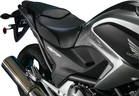 Sargent WSP-632-19 World Sport Performance Seat - Black - Carbon FX - with Rear Seat Cover - Honda '12-'20