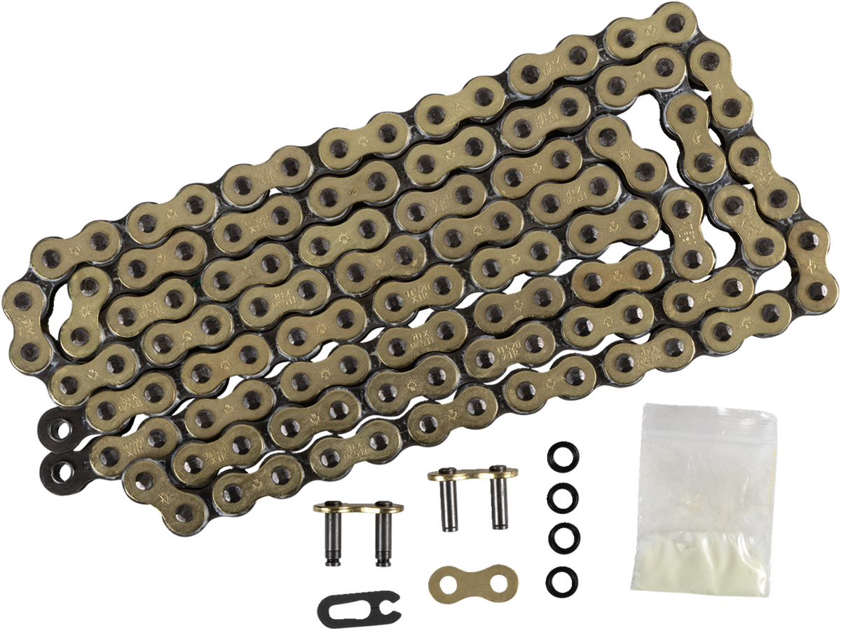 JT CHAINS JTC520X1RGB118DL 520 X1R - Heavy Duty Drive Chain - 118 Links - Gold | Off-Road