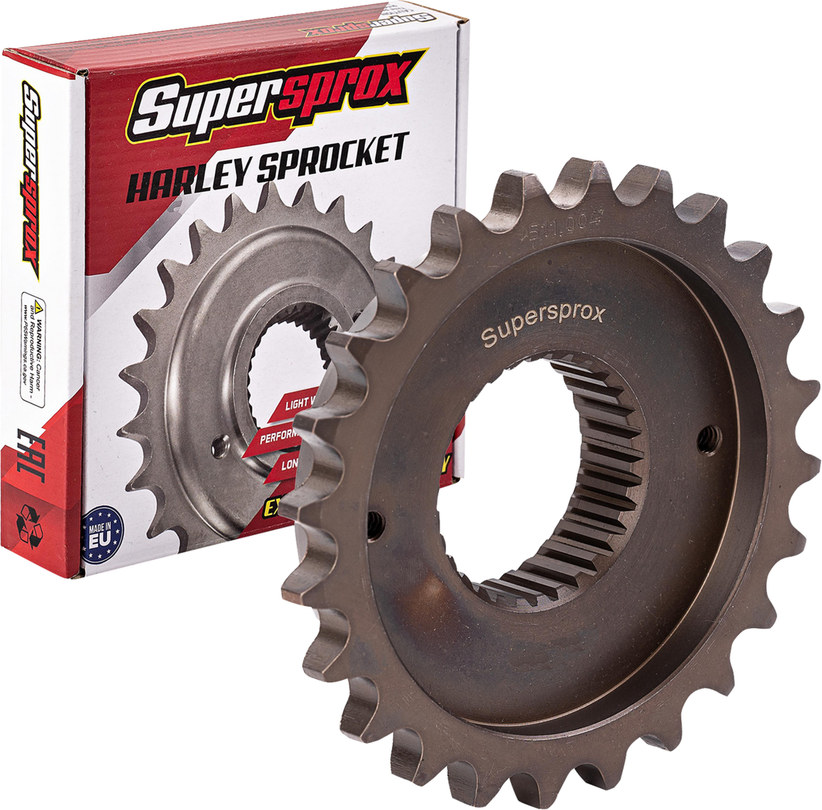 SUPERSPROX CST-2066:24.2 Transmission Sprocket - 0" Offset - 6-Speed - 24 Tooth - Big Twin | Street