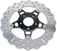 EBC FSD Series Stainless Steel Front Brake Rotor - FSD012CBLK (Harley-Davidson 2000–2014)