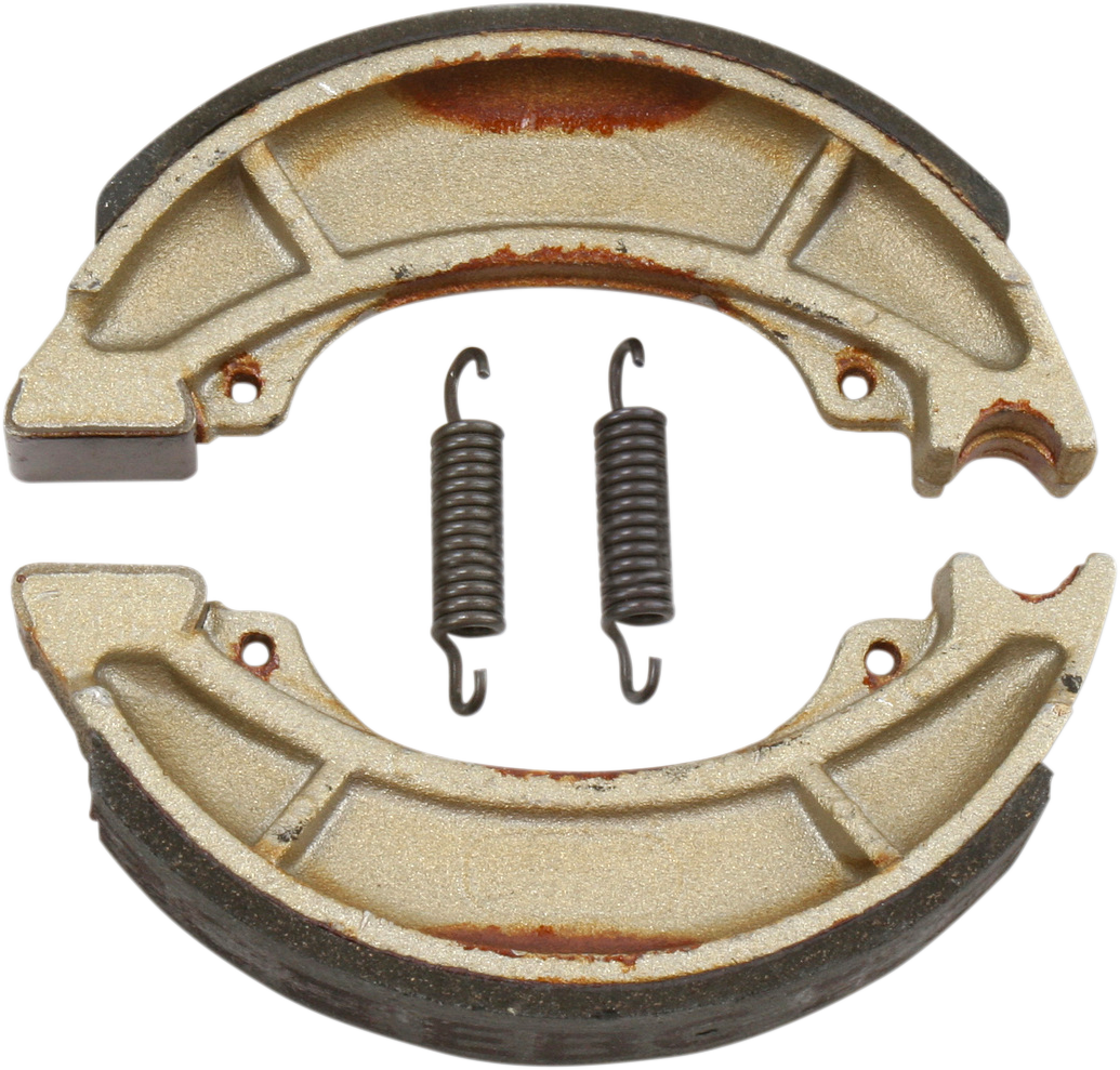 EBC Smooth Organic Base Front Brake Shoes - 508 (Yamaha YZ490 / YZ250 / IT465 1980–1984)