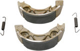 EBC Smooth Organic Base Brake Shoes - 518 (Yamaha PW80 / DT50 / YFM 80 Moto 4 1983–1991)