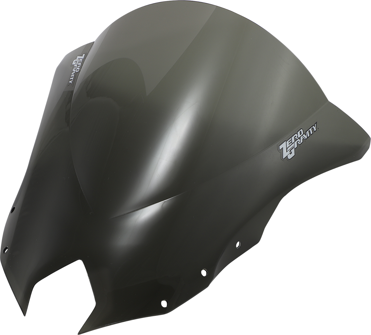 Zero Gravity 16-523-02 Double Bubble Windscreen - Smoke - FZ6R | Street