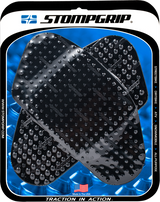 STOMPGRIP 55-10-0017B Tank Grips - Volcano - Black - Honda - CBR '03-'07 | Street