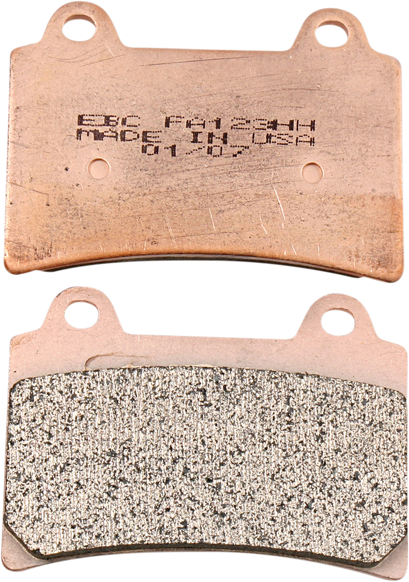 EBC FA-HH Series Sintered Brake Pads - FA123HH (Yamaha Road Star Silverado / Royal Star Venture / Road Star S 1987–2014)