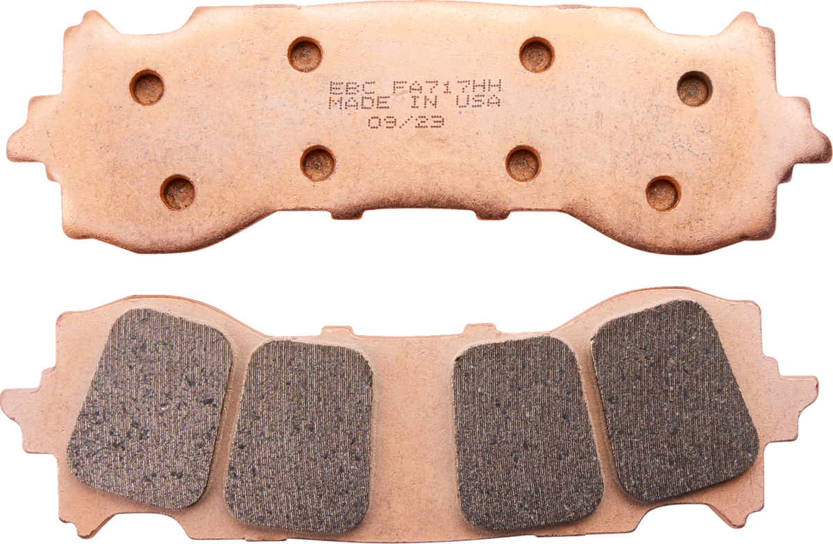 EBC FA-HH Series Sintered Front Brake Pads - FA717HH (Honda Gold Wing / Gold Wing Automatic / Gold Wing Tour 2018–2024)