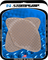 STOMPGRIP 55-10-0051C Tank Grips - Volcano - Clear - Suzuki - SV '00-'15 | Street