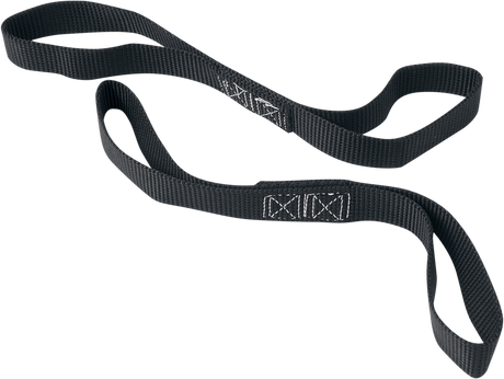 Powertye Mfg. 42122 Soft-Tye Straps - 1" x 1' - Black | Adventure/ATV/UTV