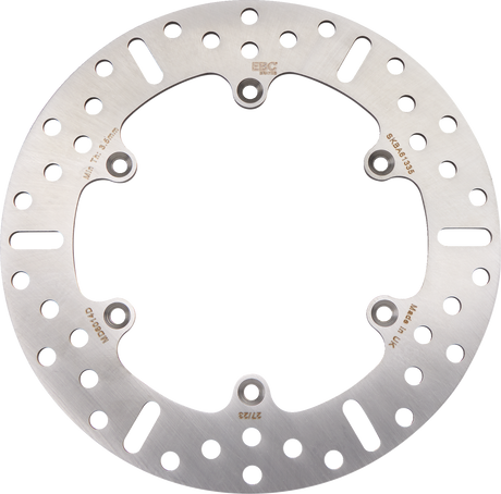 EBC Brake Rotor, Rear - MD6014D (Suzuki DR-Z400S / Kawasaki KLX400R 1987–2024)