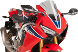 Puig Hi-Tech Parts 9407H Race Windscreen - 13" - Smoke - Honda | Street