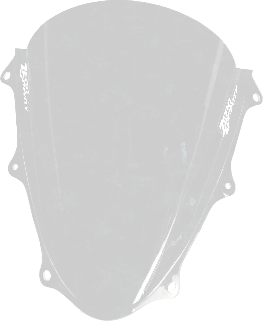 Zero Gravity 16-114-01 Double Bubble Windscreen - Clear - GSX-R 600/750 | Street