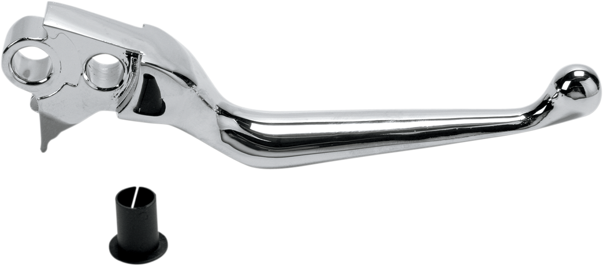 DRAG SPECIALTIES 0613-0201 Wide Blade Replacement Brake Lever - Chrome | Street