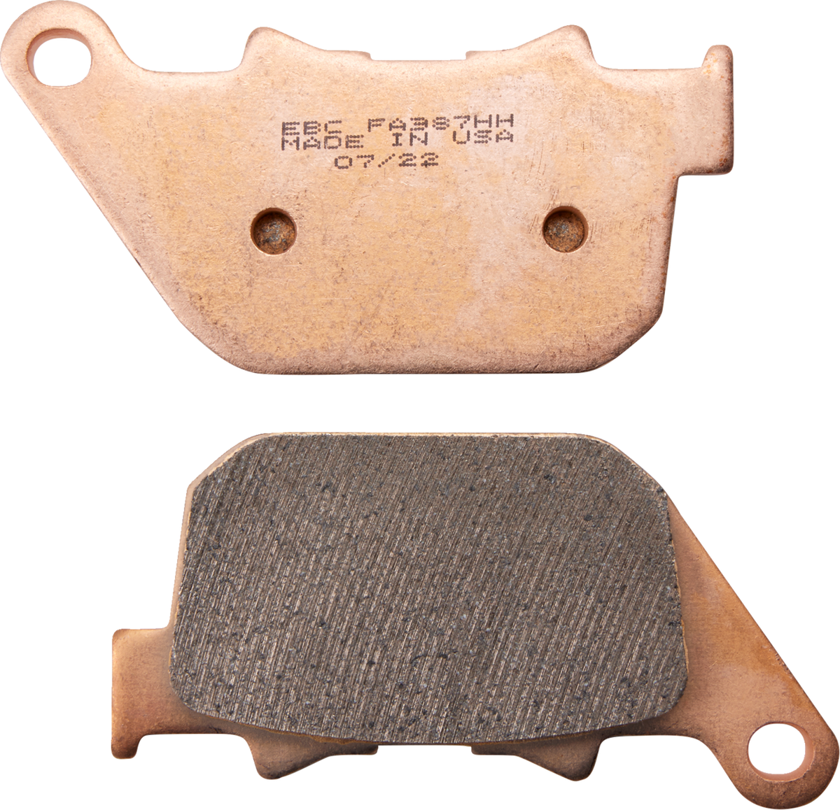 EBC FA-HH Series Sintered Rear Brake Pads - FA387HH (Harley-Davidson Sportster 1200 Custom / Sportster 1200 Low / Sportster 1200 Nightster 2004–2020)
