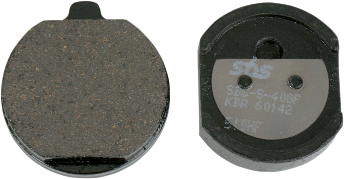 SBS HF Series Organic Base Front Brake Pads - 510HF (Kawasaki KZ750B/E / KH 500 A / KZ 1000 A 1973–1982)
