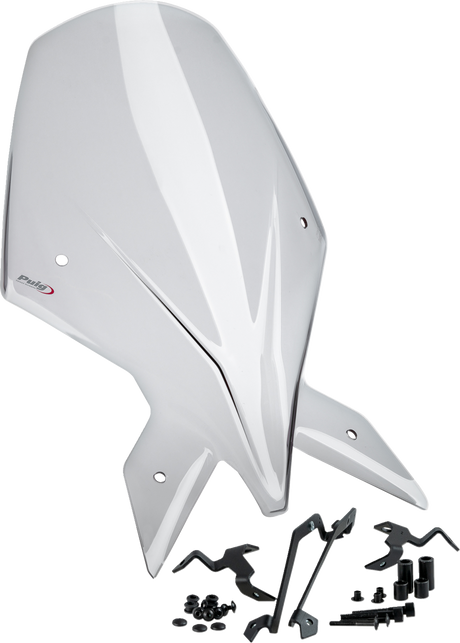Puig Hi-Tech Parts 21907W New Generation Windscreen - Clear - 1390 Super Duke | Street