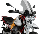 Puig Hi-Tech Parts 21176H Touring Windscreen - 22-7/8" - Smoke - Moto Guzzi | Street
