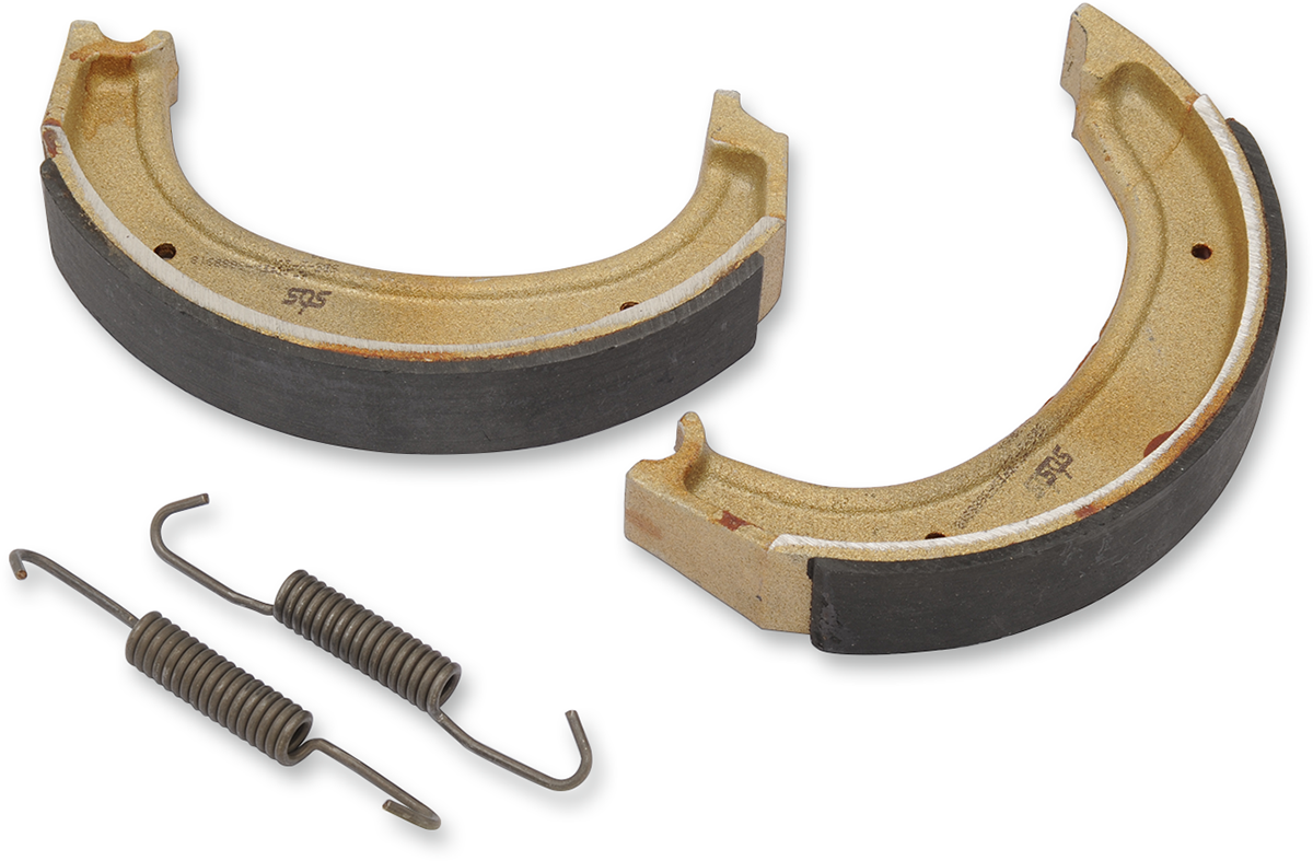 SBS Smooth Organic Base Rear Brake Shoes - 2027 (Honda CB750K / CB650 / CB650C Custom 1969–1983)