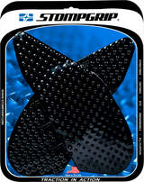 STOMPGRIP 55-10-0002B Tank Grips - Volcano - Black - Yamaha - YZF '04-'06 | Street