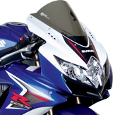 Zero Gravity 16-112-02 Double Bubble Windscreen - Light Smoke - GSXR 6/750 | Street