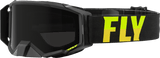 Zone Pro W/C Goggle Blk/Hi Vis W/Dark Smoke Hydro Lens - Cycle City Outdoors