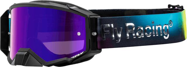 Zone Elite Legacy Goggle Fuschia/Elec Blu/Hi Vis W Lens - Cycle City Outdoors
