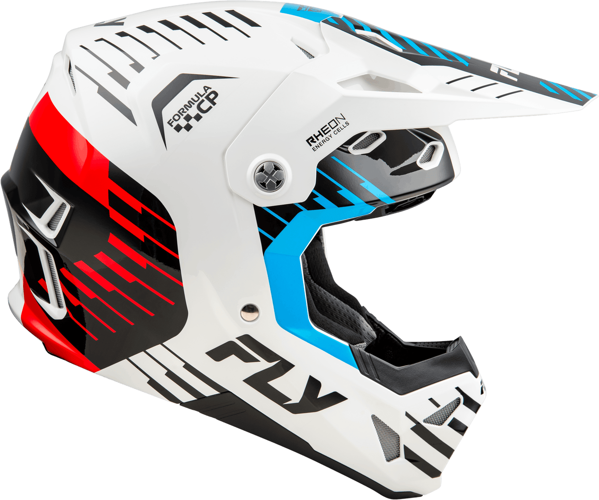 Formula Cp Slice Helmet White/Red/Cyan 2x - Cycle City Outdoors