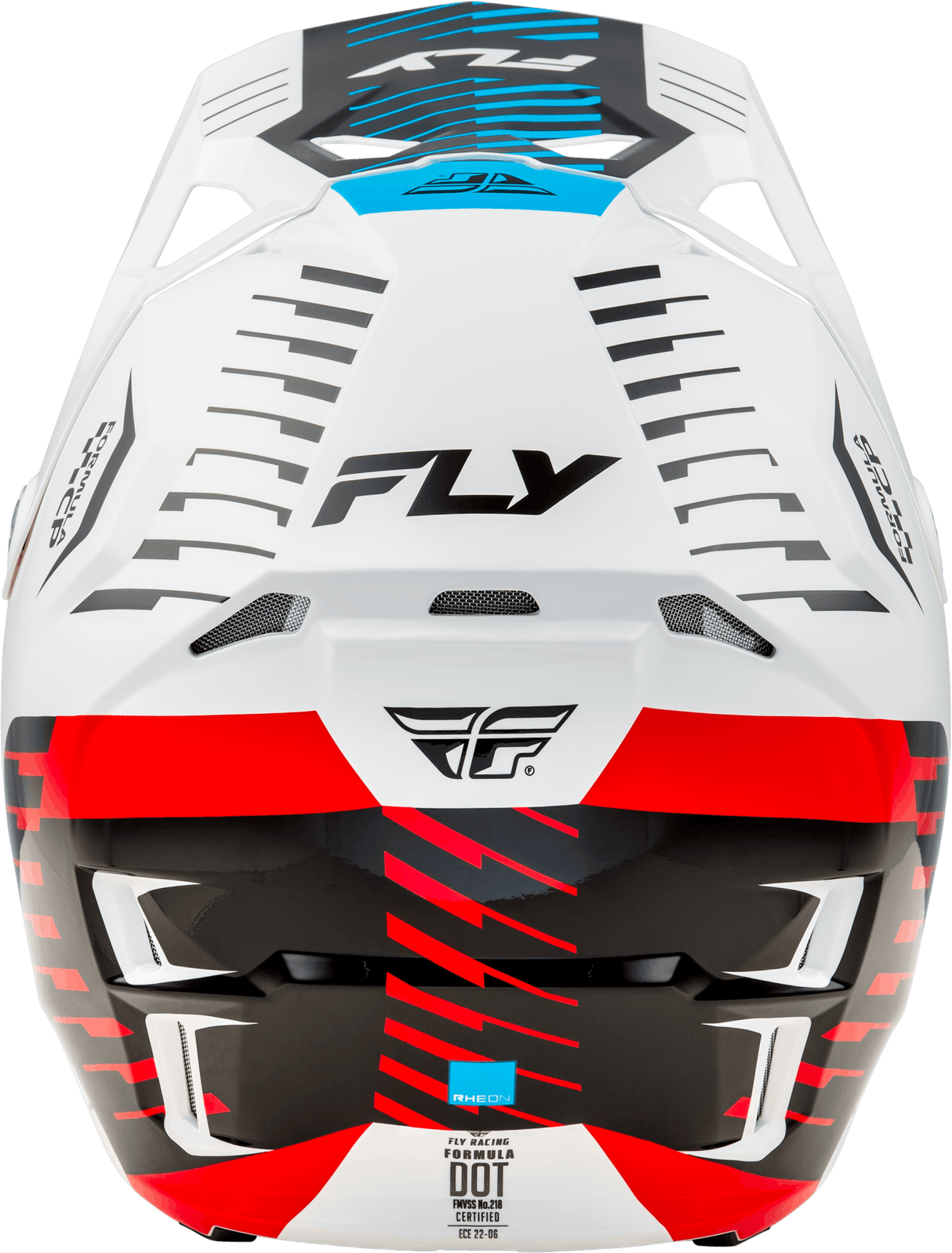 Formula Cp Slice Helmet White/Red/Cyan 2x - Cycle City Outdoors