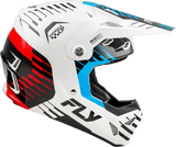 Formula Cp Slice Helmet White/Red/Cyan Lg - Cycle City Outdoors