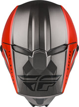 Youth Kinetic Straight Edge Helmet Red/Black/Grey Ys - Cycle City Outdoors