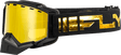 Zone Snow Goggle Black/Gold W/ Gold Mirror/Yellow Lens - Cycle City Outdoors