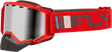 Zone Snow Goggle Red/Charcoal W/ Silver Mirror/Smoke Lens - Cycle City Outdoors