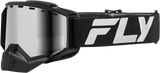 Zone Elite Snw Goggle Blk/Slvr W/ Sil Mirr/Polarized Smk Lens - Cycle City Outdoors
