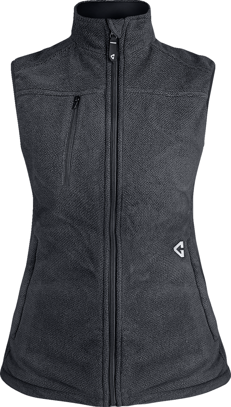 GERBING HEATED CLOTHING Women's 7V Thermite Heated Fleece Vest 2.0 - Gray - XL GERTFVST7VWGXL
