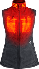 GERBING HEATED CLOTHING Women's 7V Thermite Heated Fleece Vest 2.0 - Gray - XL GERTFVST7VWGXL