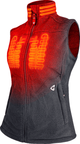 GERBING HEATED CLOTHING Women's 7V Thermite Heated Fleece Vest 2.0 - Gray - XL GERTFVST7VWGXL