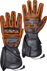 GERBING HEATED CLOTHING 12V Extreme Hard Knuckle Heated Gloves - Black - Small GEREXGL12VBS