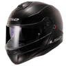 LS2 Strobe II Modular Helmet | Solid | Matte Black, Gloss Black & Gloss White | XS–5XL | 908-1011