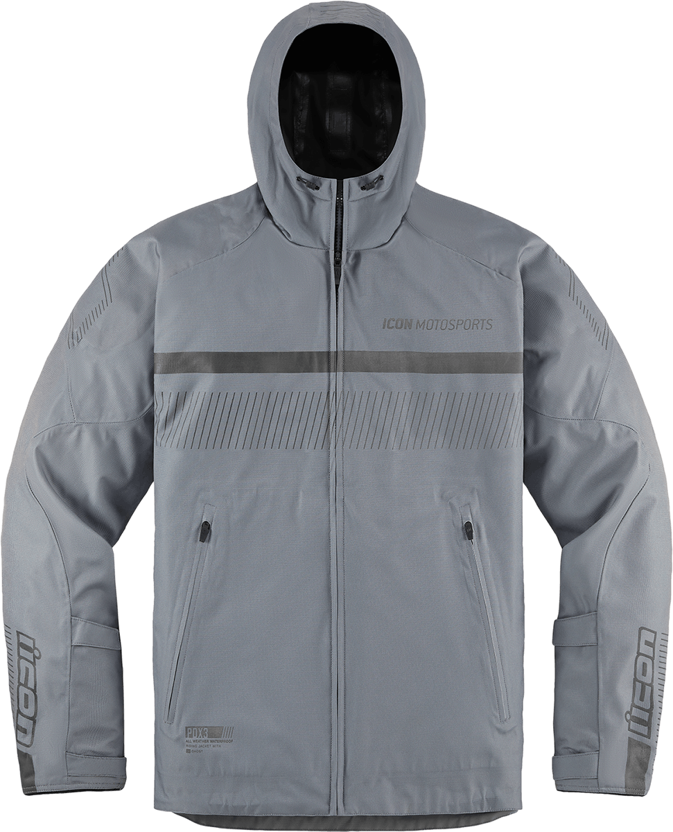 ICON PDX3™ Jacket - Gray - Small 2820-5815